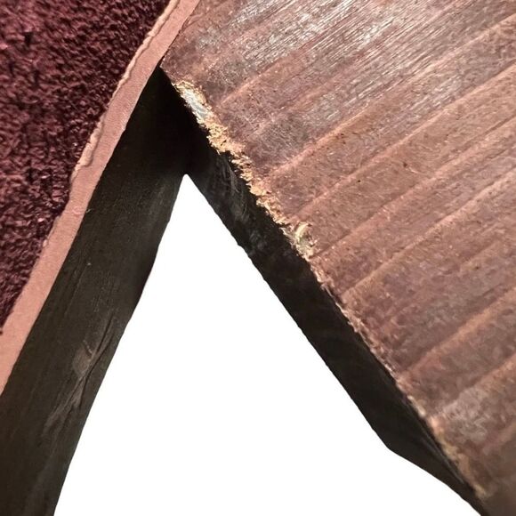 Splendid Lakota Leather Suede Chunky Heel Ankle Booties 10 - Picture 11 of 11